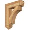 Ekena Millwork Westlake Arts & Crafts Rough Sawn Bracket, Western Red Cedar, 6"W x 26"D x 30"H BKT06X26X30WTL03RWR - alternate 1